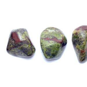 Kraftstein Drachenblut-Jaspis - Trommelstein Glücksstein Handstein Handschmeichler