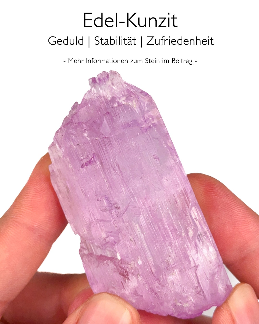Edel-Kunzit (Rosafarbener Spodumen) Wirkung Edel-Kunzit (Rosafarbener Spodumen) Wirkung