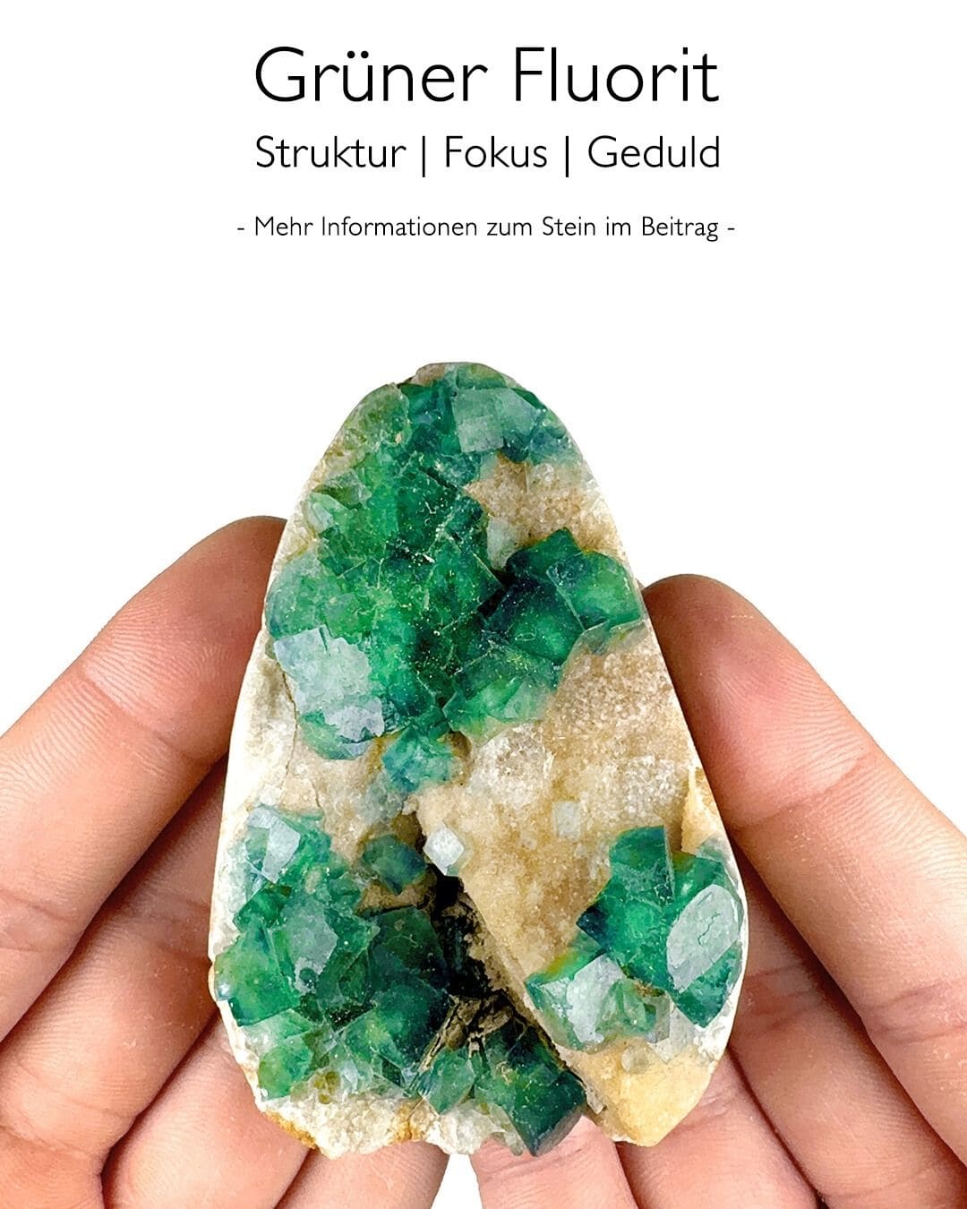 Kraftstein Grüner Fluorit