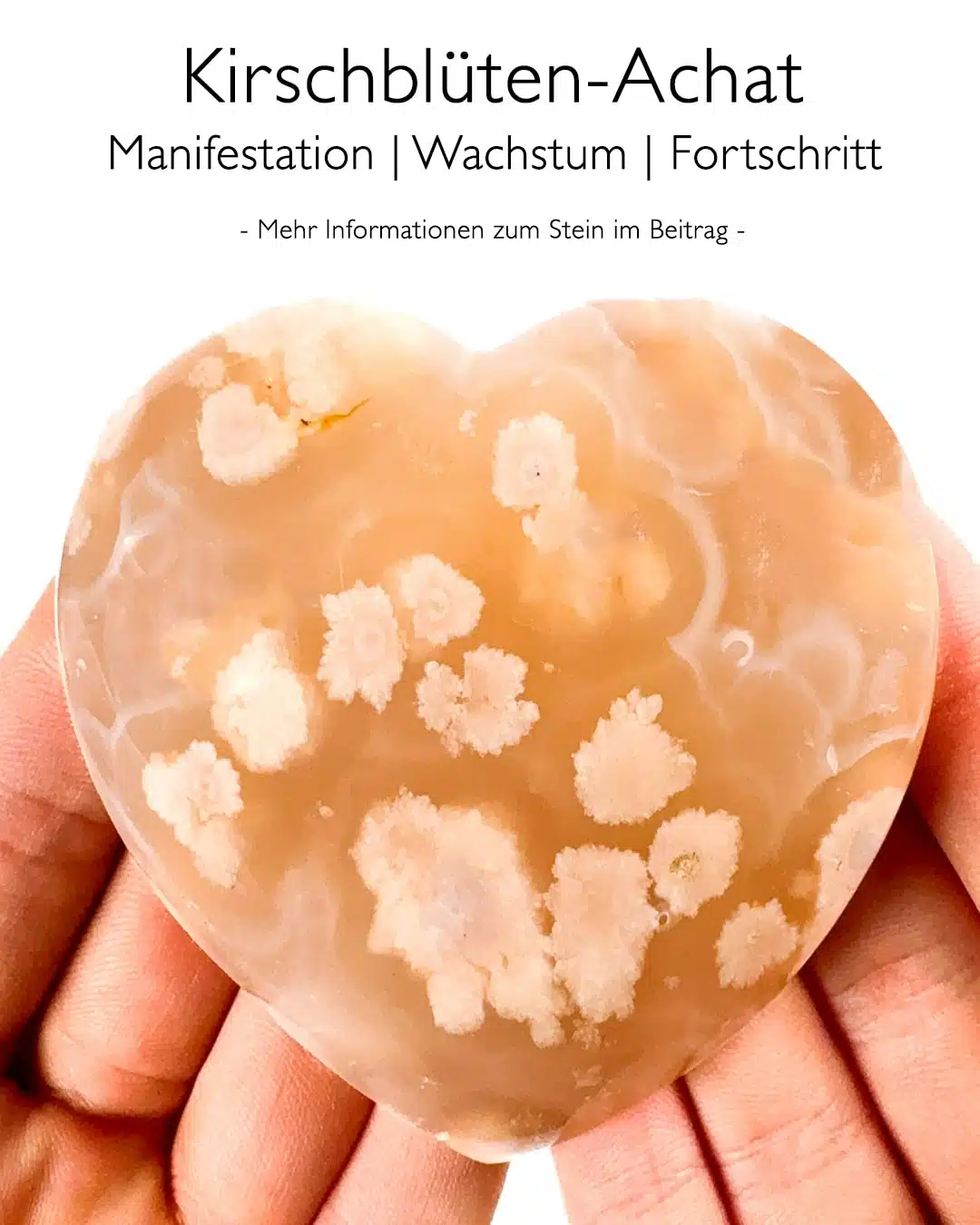 Kirschblüten-Achat Caribbean Calcite