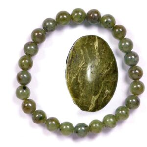 Kraftstein-Armband Olivin-Peridot