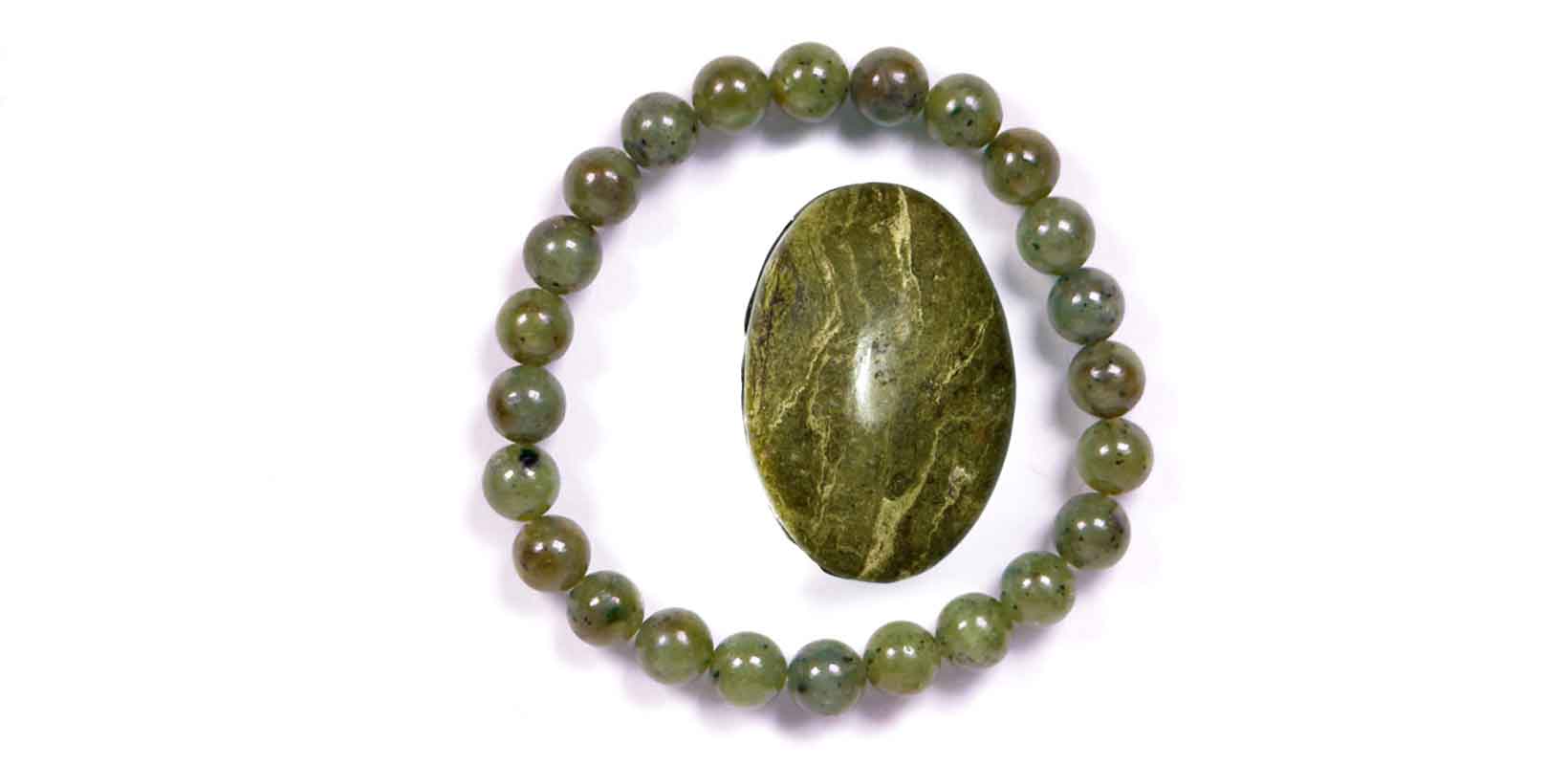 Kraftstein-Armband Olivin-Peridot