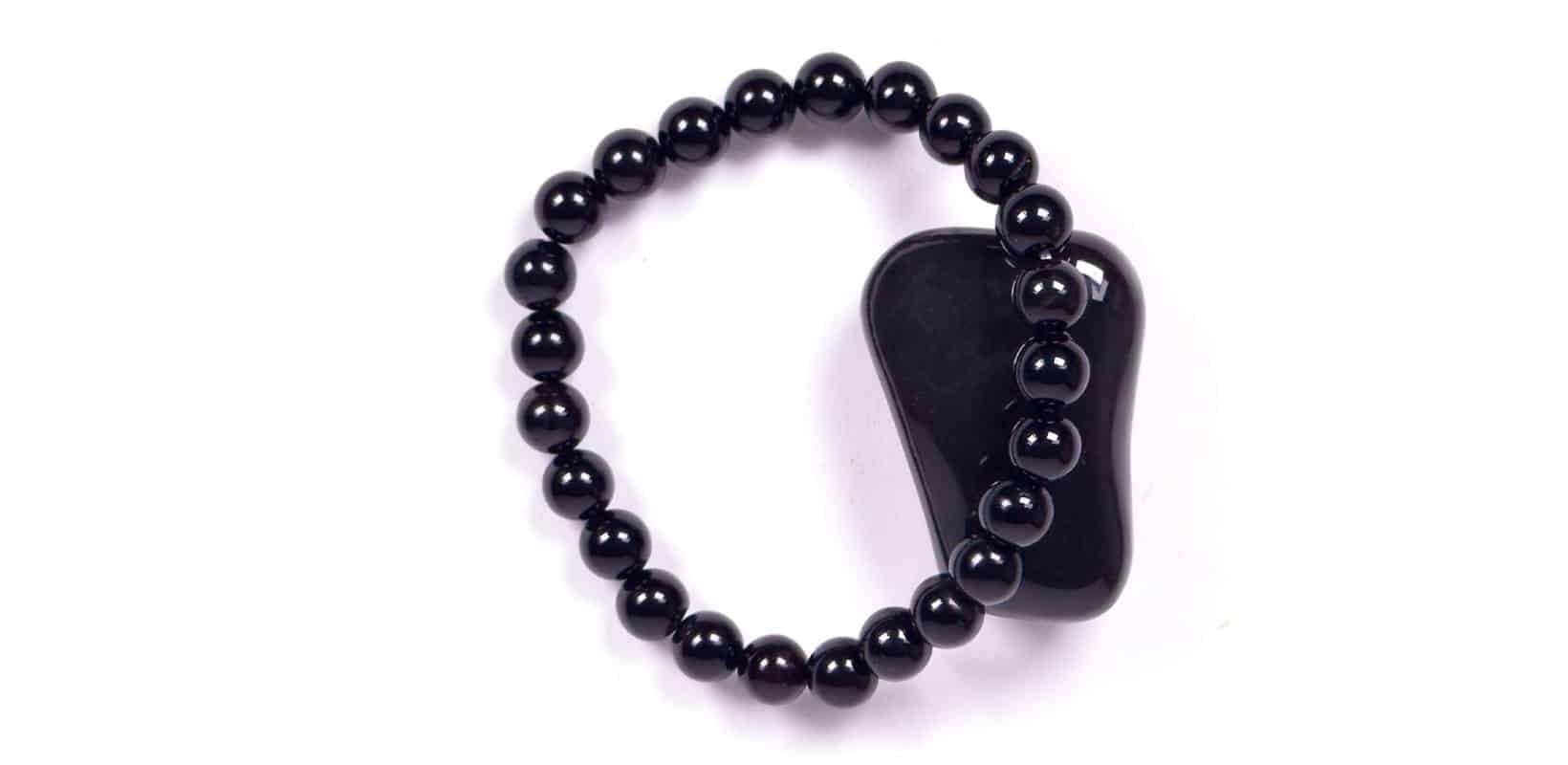 Kraftstein-Armband – Onyx – Abgrenzung, Stabilität, Schutz