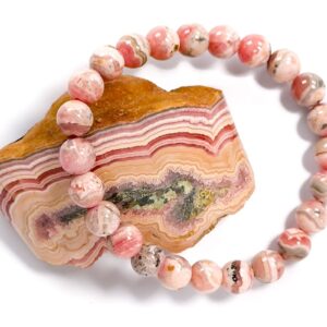 Kraftstein-Armband Rhodochrosit