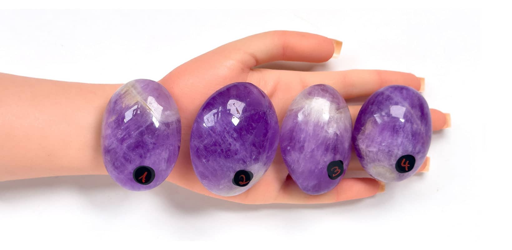 Kraftstein-Handschmeichler - Amethyst