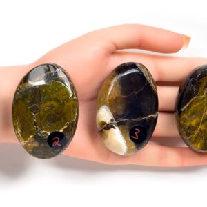 Kraftstein-Handschmeichler - Schwarzer Opal