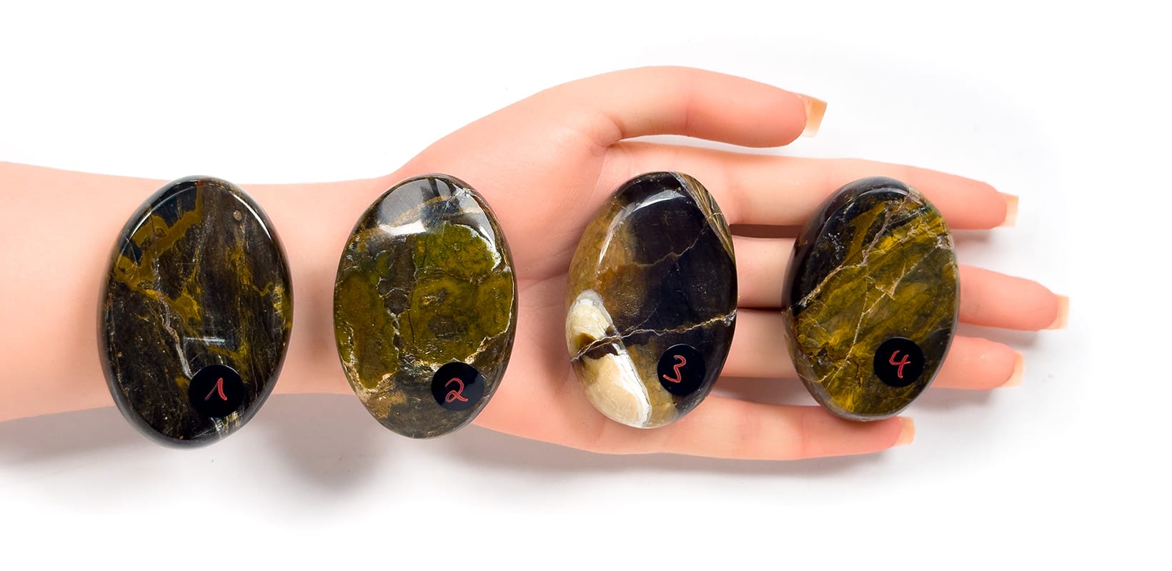 Kraftstein-Handschmeichler - Schwarzer Opal