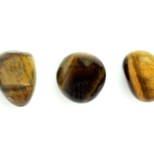 Kraftstein Tigerauge - Trommelstein Glücksstein Handstein Handschmeichler
