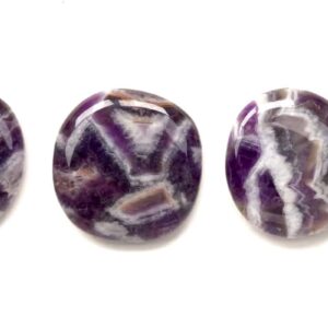 Kraftstein Chevron-Amethyst Scheibenstein